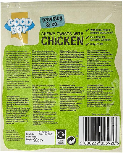 Good Boy Chewy Twisters With Chicken 90g