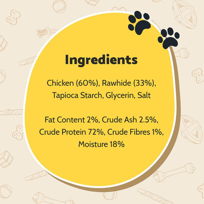 Good Boy Chewy Twisters With Chicken 90g