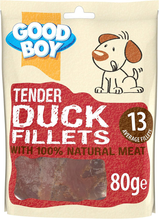 Good Boy Tender Duck Fillets 80g