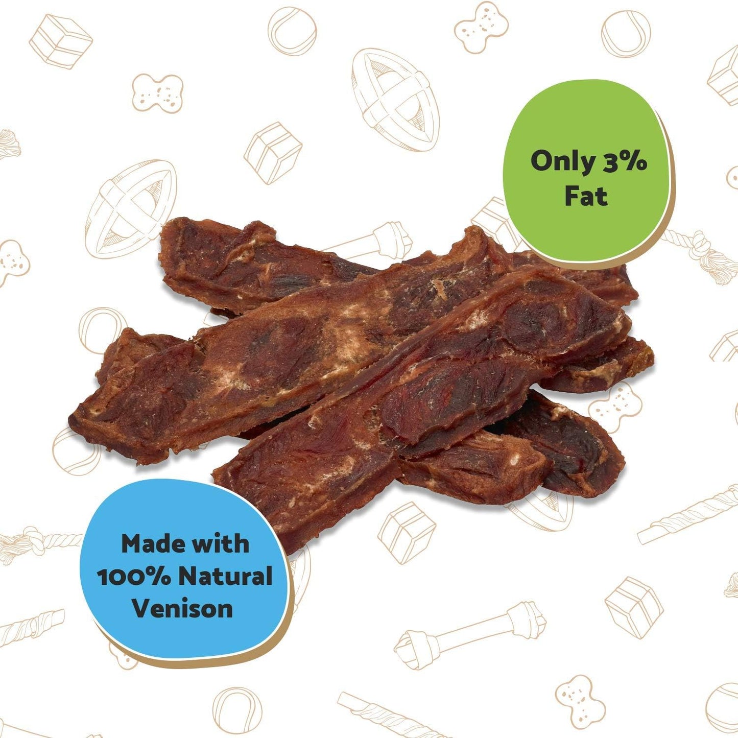 Good Boy Chewy Venison Steaks 80g