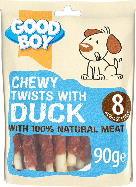 Good Boy Chewy Twists With Duck 90g
