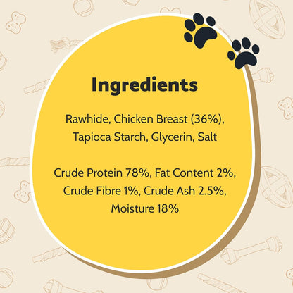 Good Boy Mega Chewy Twist With Chicken 70g