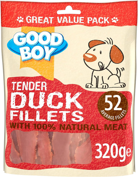 Good Boy Tender Duck Fillets Value Pack 320g