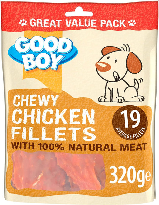 Good Boy Chewy Chicken Fillets Value Pack 320g