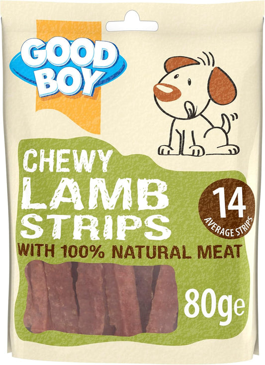 Good Boy Lamb Strips 80g