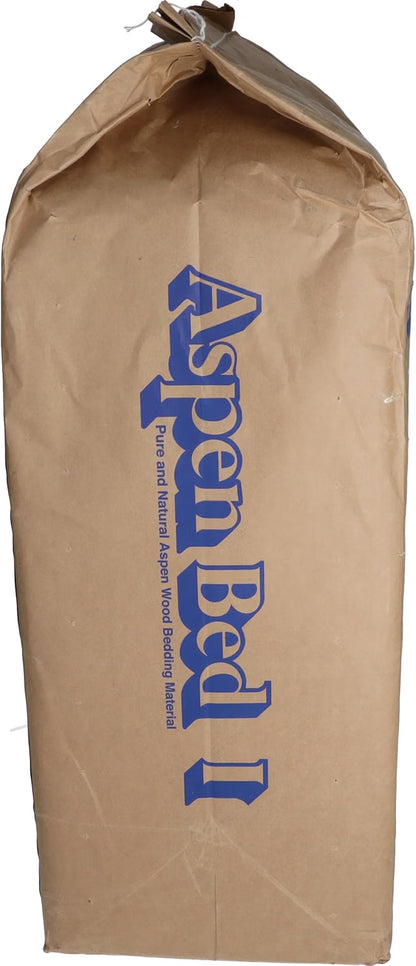 Komodo Aspen Bedding Compressed Bale 14kg