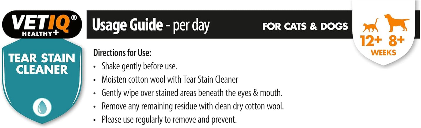 VetIQ Tear Stain Remover 100ml