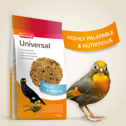 Beaphar Universal Mynah & Softbill Food 1kg