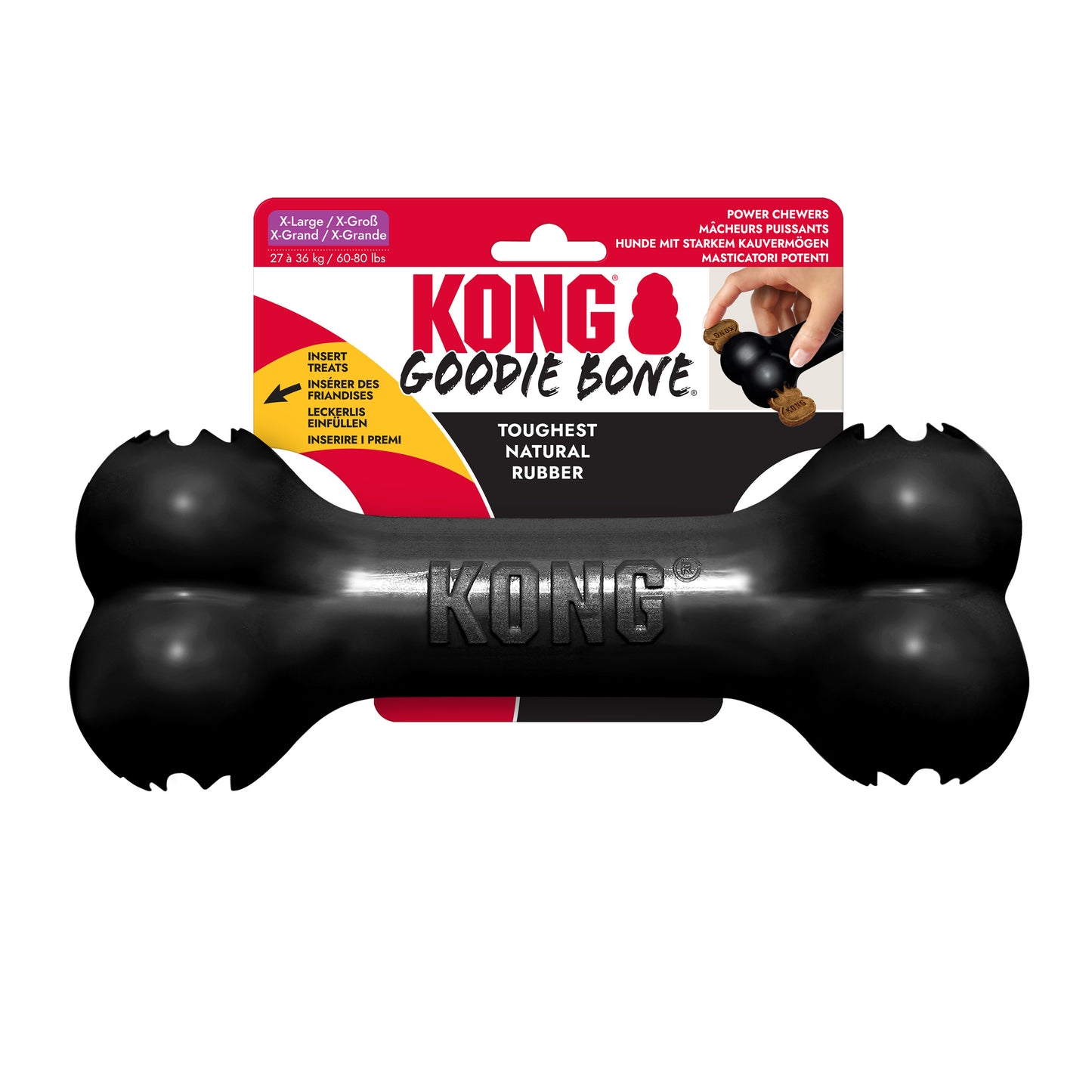 KONG Extreme Goodie Bone X Large Black 27-36kg