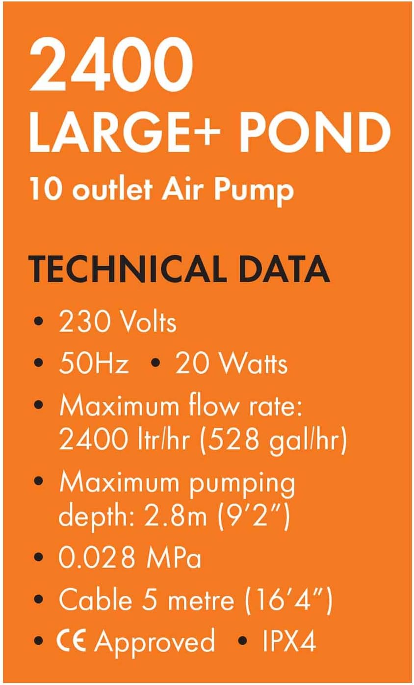 Blagdon Pond Oxygenator Kit 10 Outlet