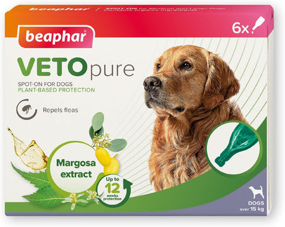 Beaphar Vetopure Spot On For Dogs 24 Week Treatment