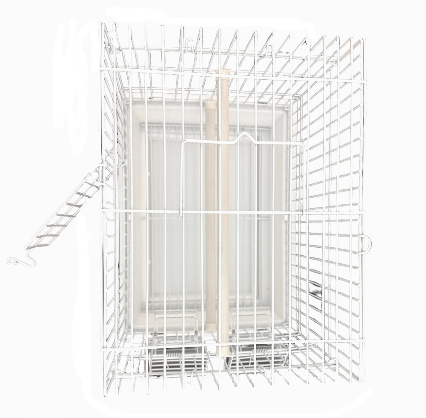 Wundapets Small Bird Travelling Cage White