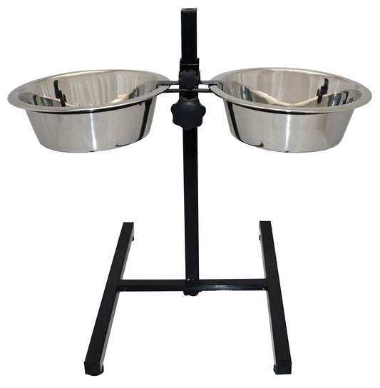 Pet Platter Adjustable Double Diner Bowls 29cm 11.5"