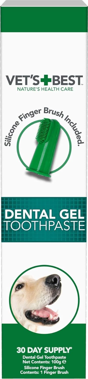 Vets Best Dental Gel Toothpaste 100g