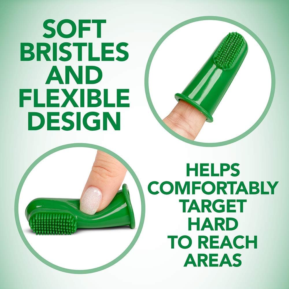 Vets Best Dental Silicone Finger Brushes 5pcs