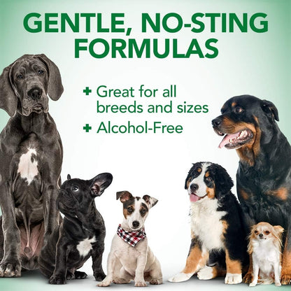Vets Best Dog Ear Cleaner Wash & Dry Kit