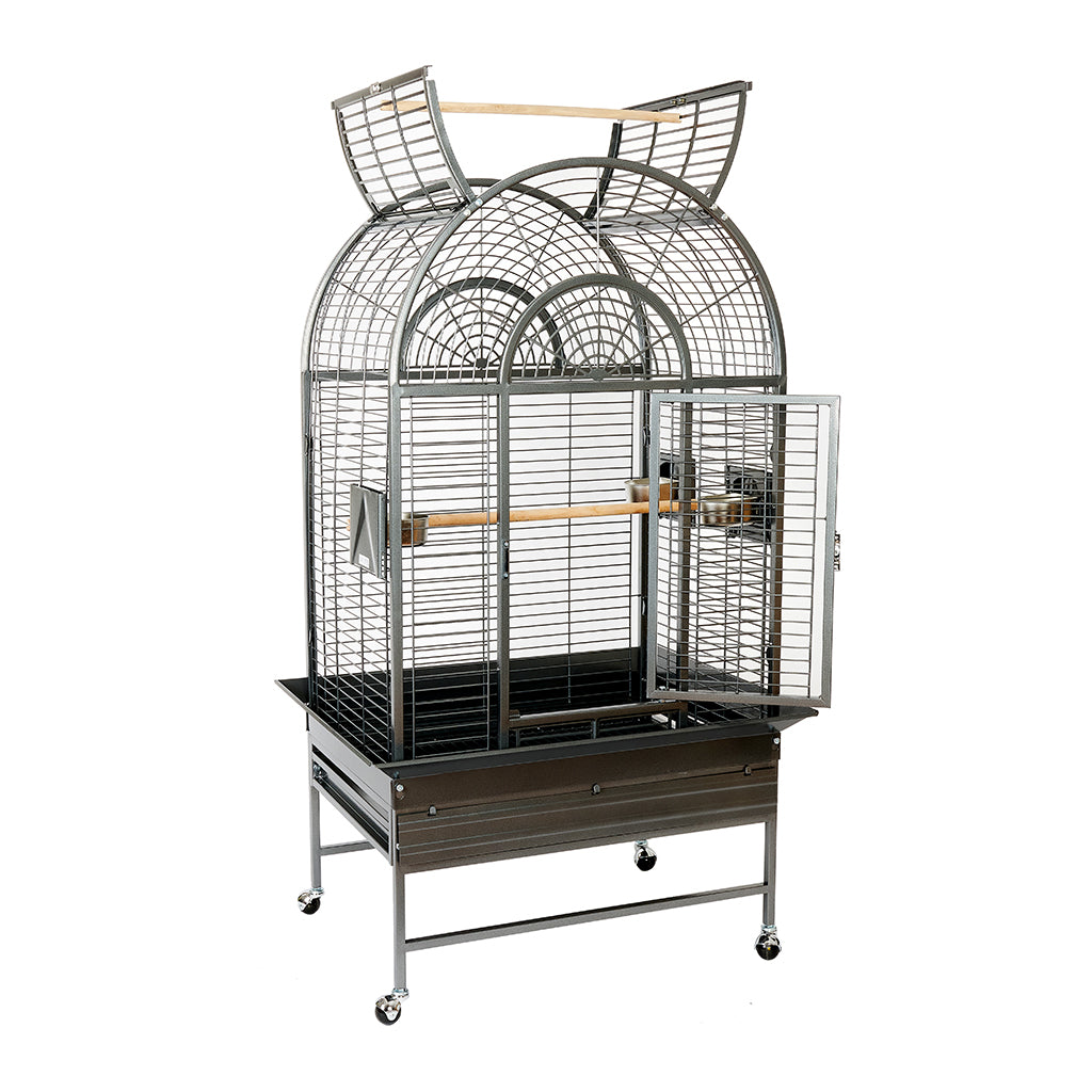 Rainforest Santa Marta Large Bird Cage Antique Black (2 Boxes)