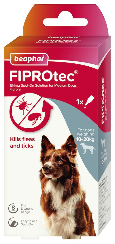 Beaphar Fiprotec Medium Dog 10- 20Kg 1 Treatment
