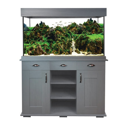 Fluval Shaker Fish Aquarium & Cabinet Set 252L Slate Grey