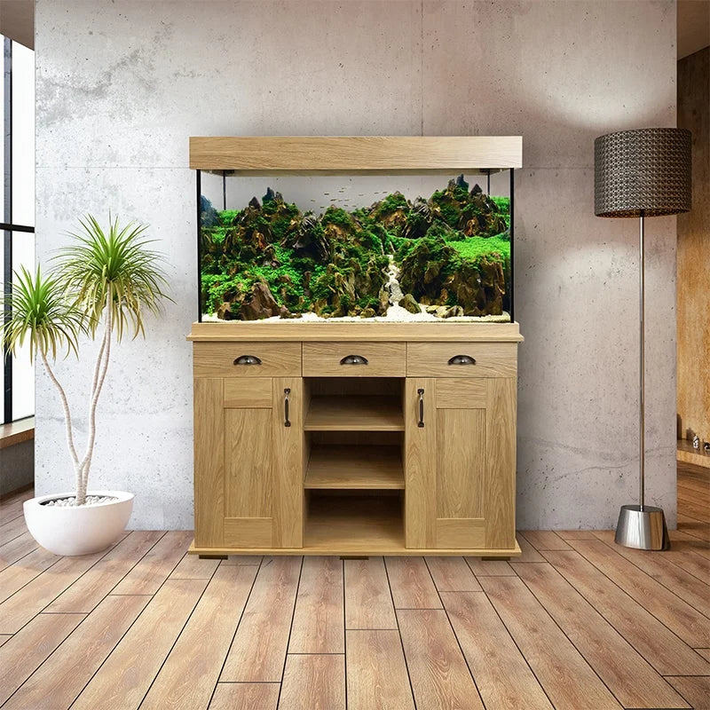 Fluval Shaker Fish Aquarium & Cabinet Set 345L Slate Grey