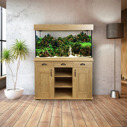 Fluval Shaker Fish Aquarium & Cabinet Set 345L Slate Grey