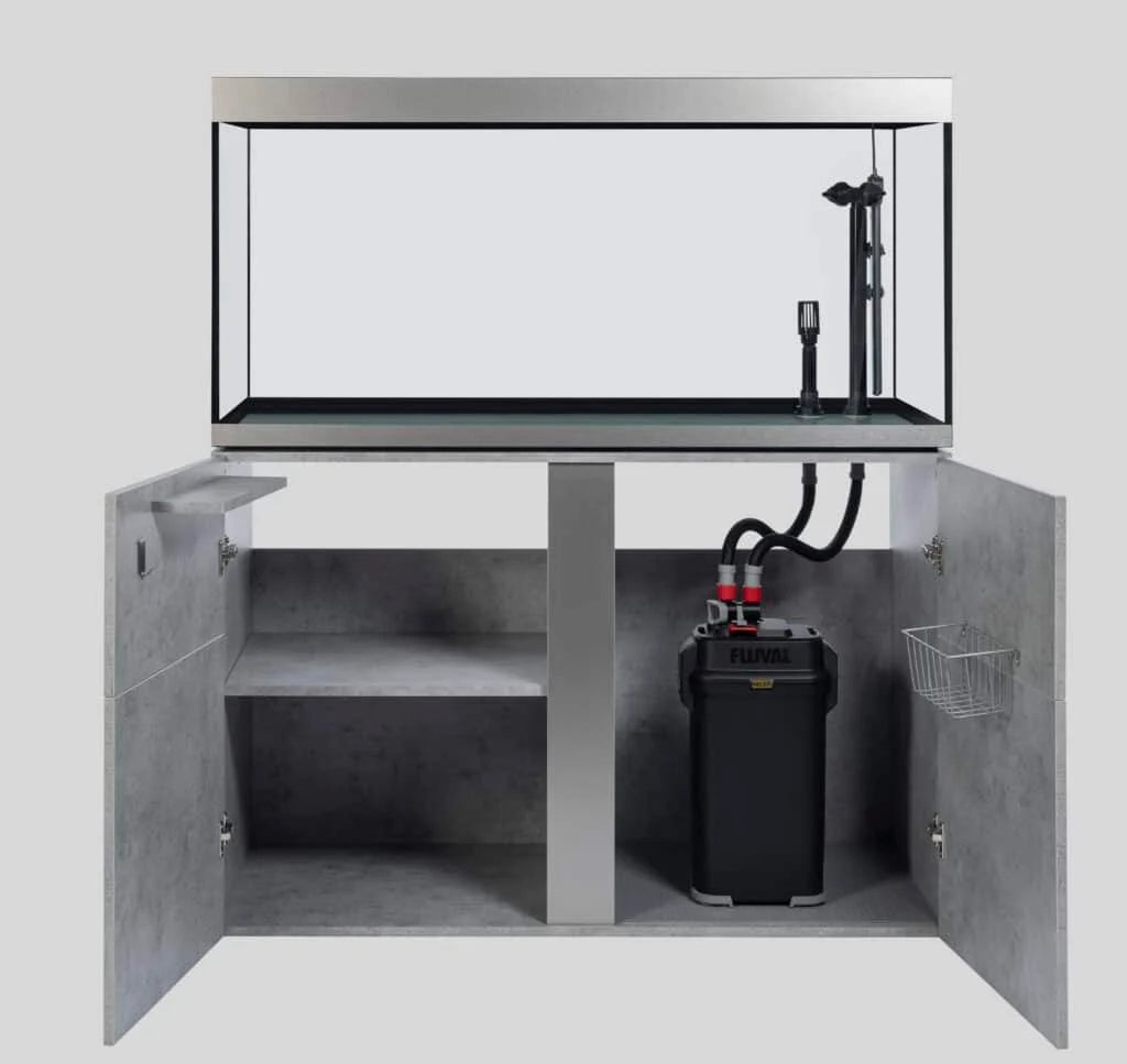Fluval Siena Fish Aquarium & Cabinet Set 332L White