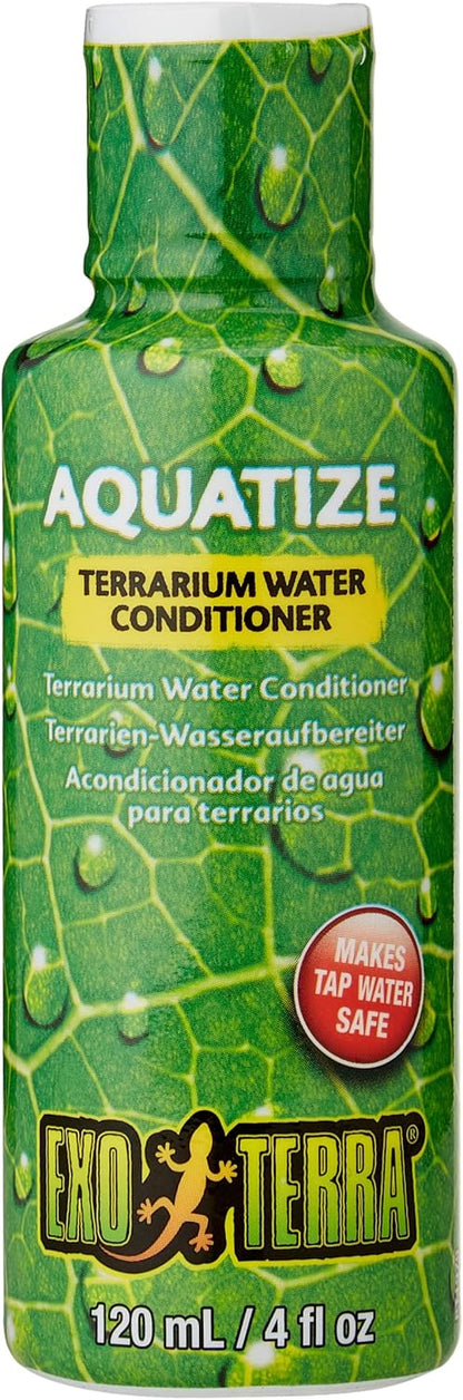 Exo Terra Aquatize Aquarium Terrarium Water Conditioner 120ml
