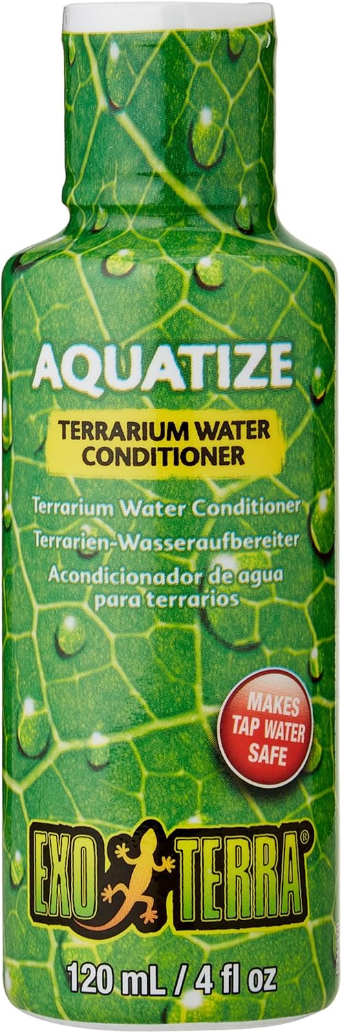 Exo Terra Aquatize Aquarium Terrarium Water Conditioner 120ml