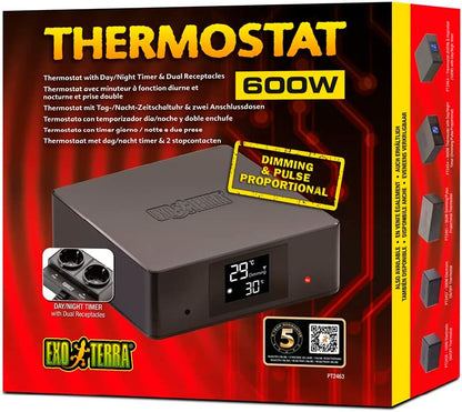Exo Terra Thermostat 600w Dimming & Pulse Proportional