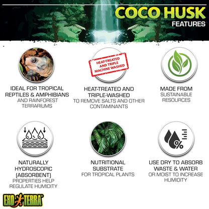 Exo Terra Coco Husk 8.8ltr