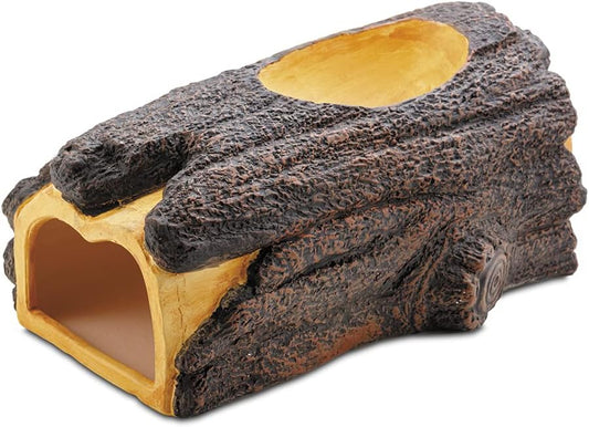 Exo Terra Wet Log Large Ceramic Reptile Vivarium Decoration