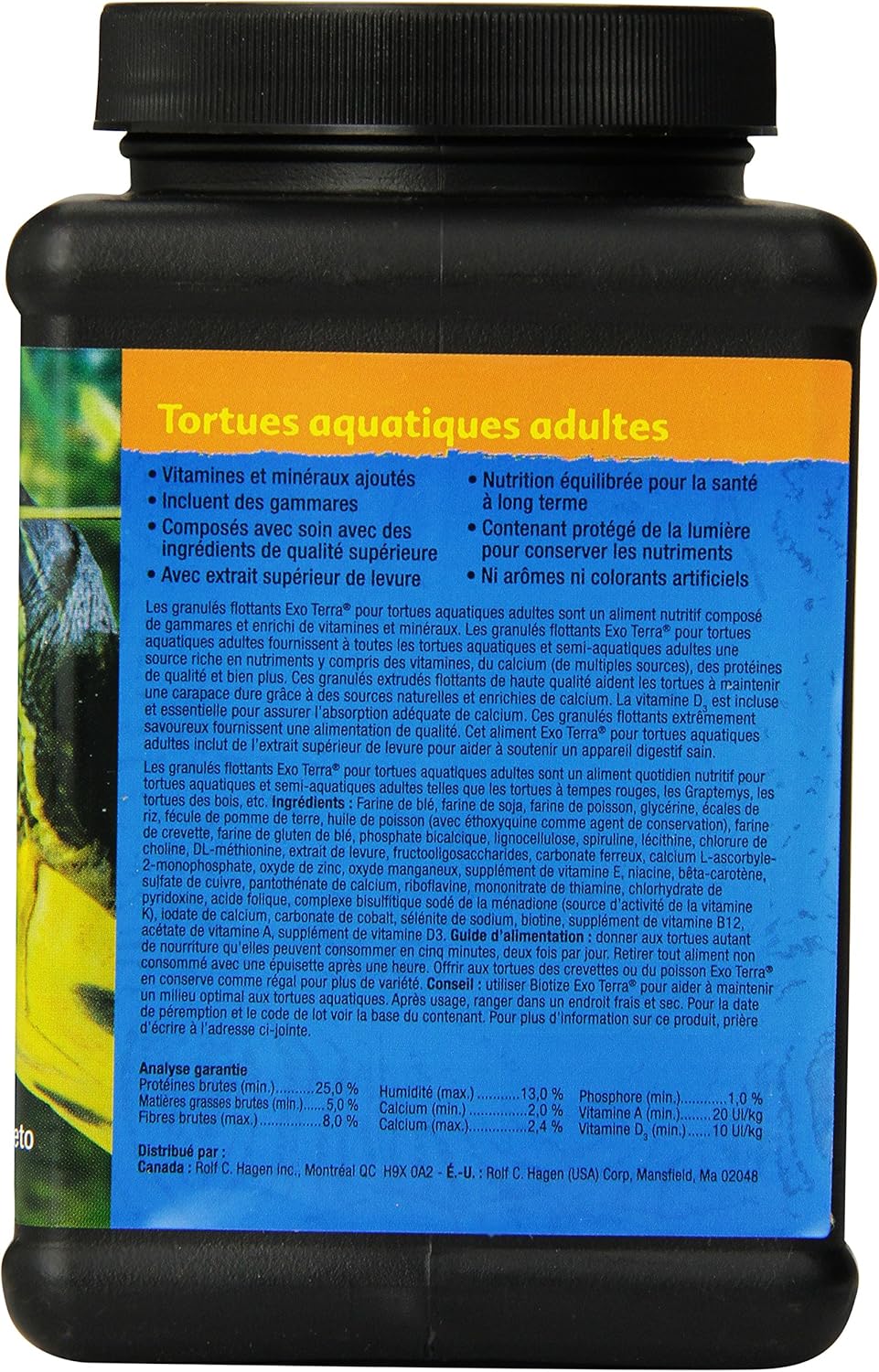 Exo Terra Aquatic Turtle Adult Food 250g