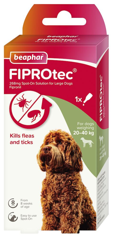 Beaphar Fiprotec Large Dog 20- 40Kg 1 Treatment