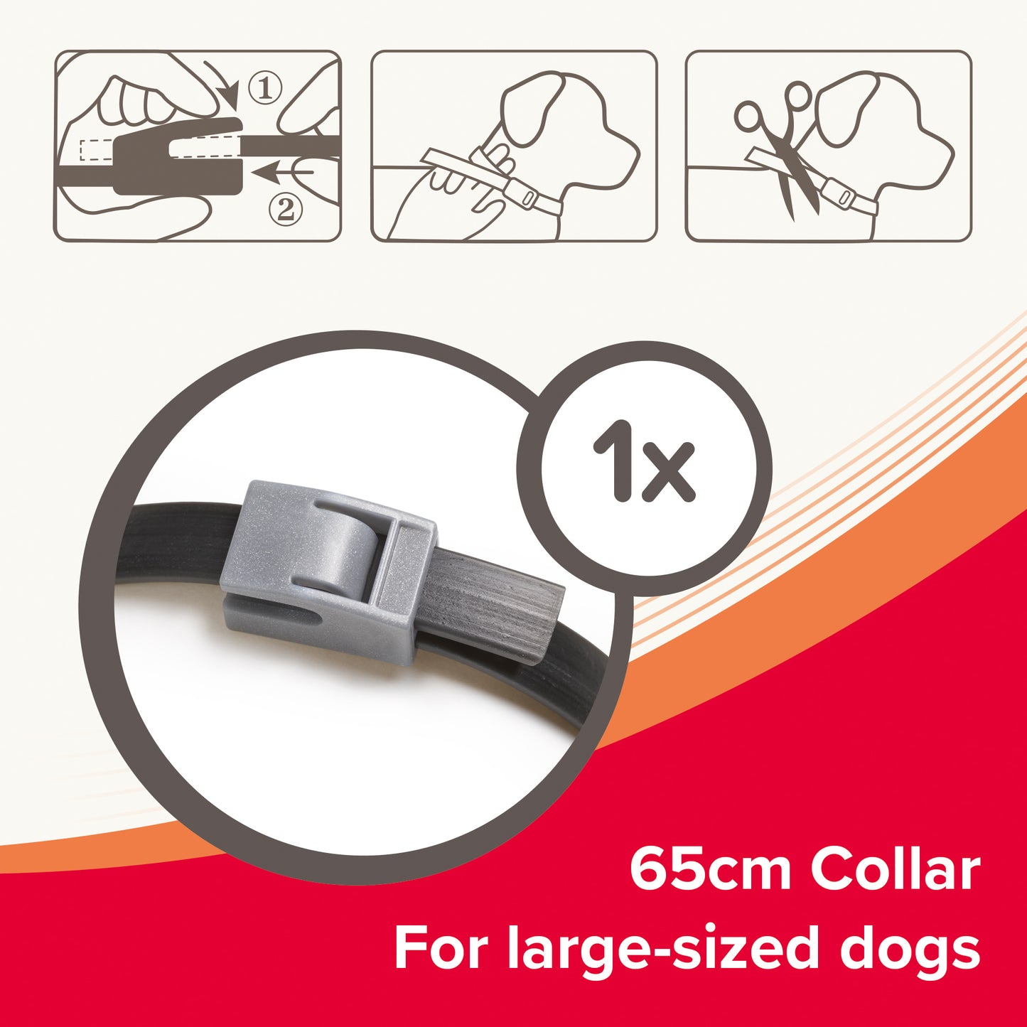 Beaphar Canishield Large Dog Collar 65cm
