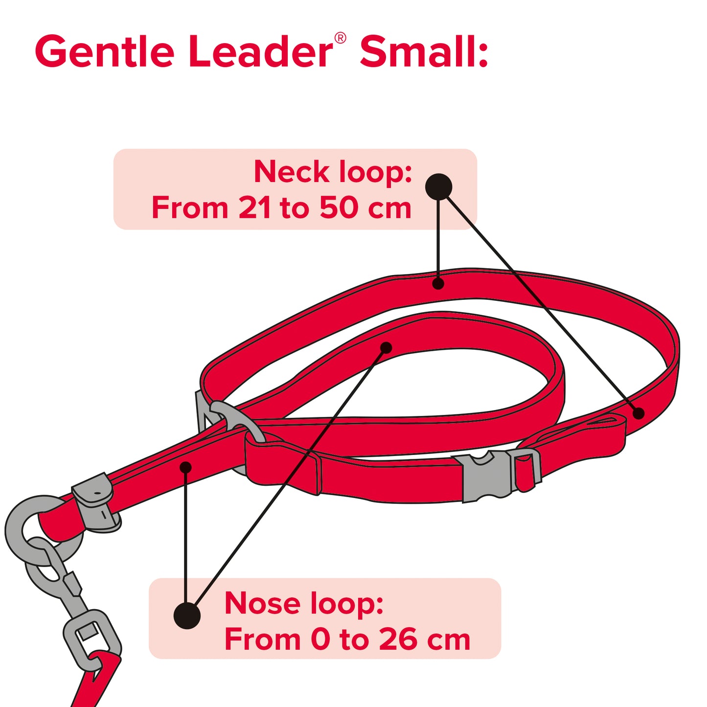 Beaphar Gentle Leader Small Red