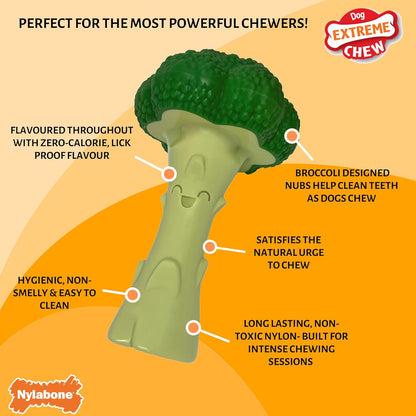 Nylabone Extreme Broccoli Bacon Cheese Large
