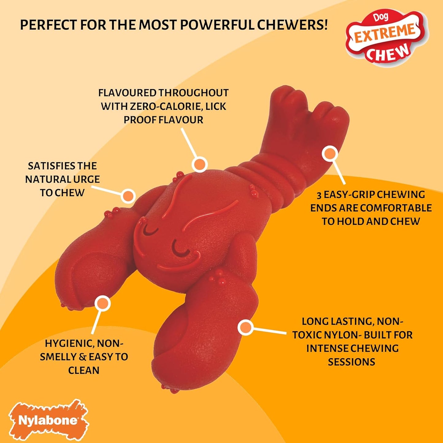Nylabone Extreme Lobster Fillet Mignon X Large