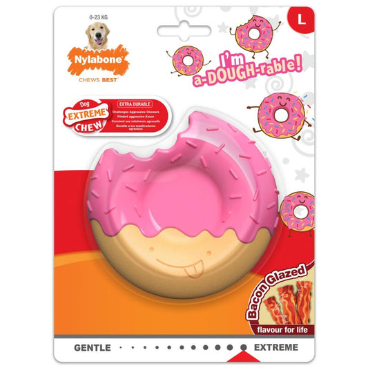 Nylabone Donut Bacon Glaze Large