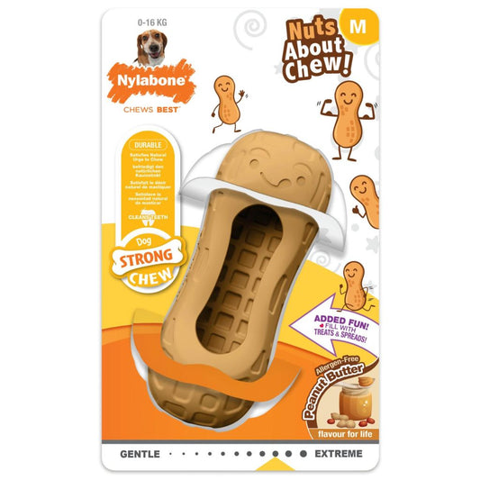 Nylabone Peanut Spread Medium Dog Licking Toy