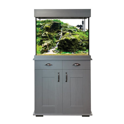 Fluval Shaker Fish Aquarium & Cabinet Set 168L Slate Grey