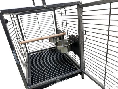 Wundapets Chester Bird Travelling Cage Antique Black