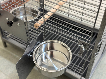 Wundapets Chester Bird Travelling Cage Antique Black
