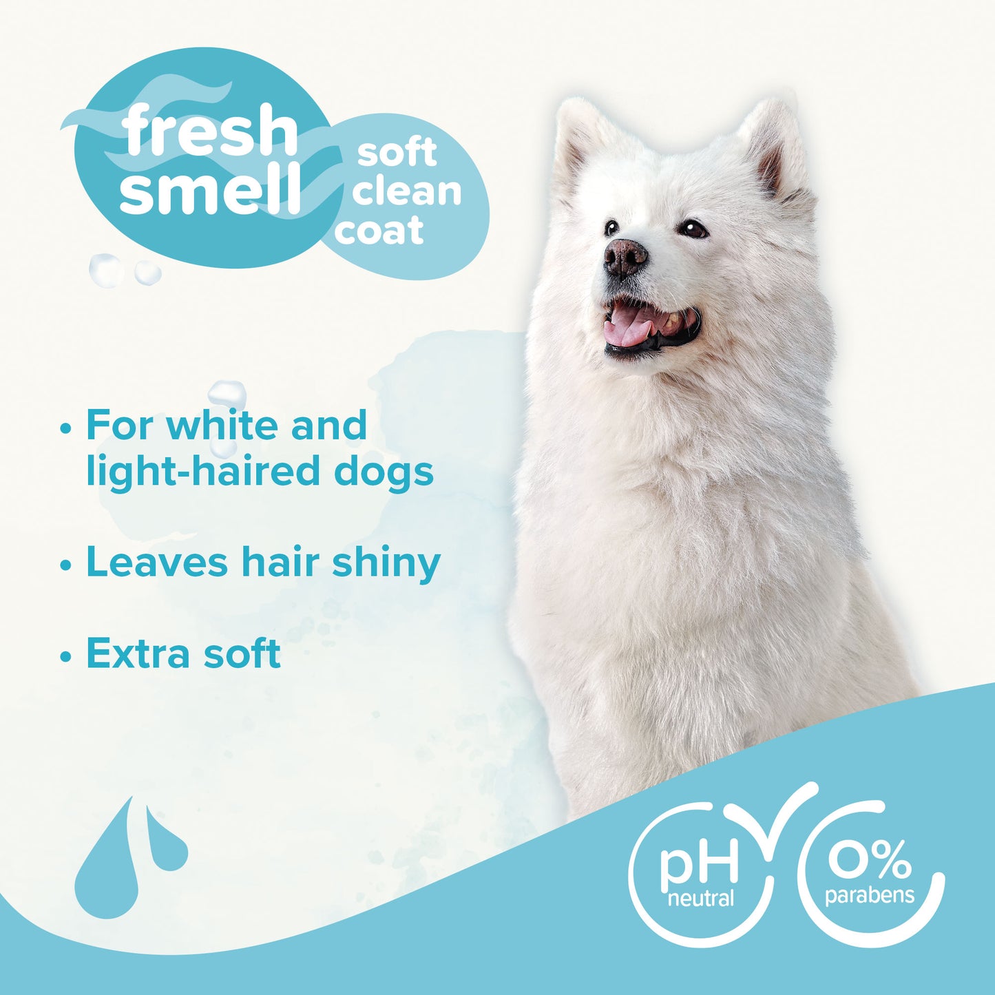 Beaphar White Coat Vegan Dog Shampoo 250ML