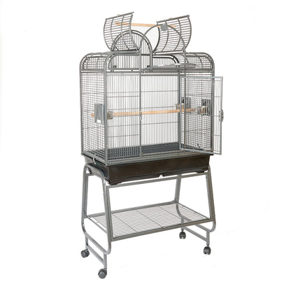 Rainforest Santa Fe Medium Bird Cage Antique Black (2 Boxes)