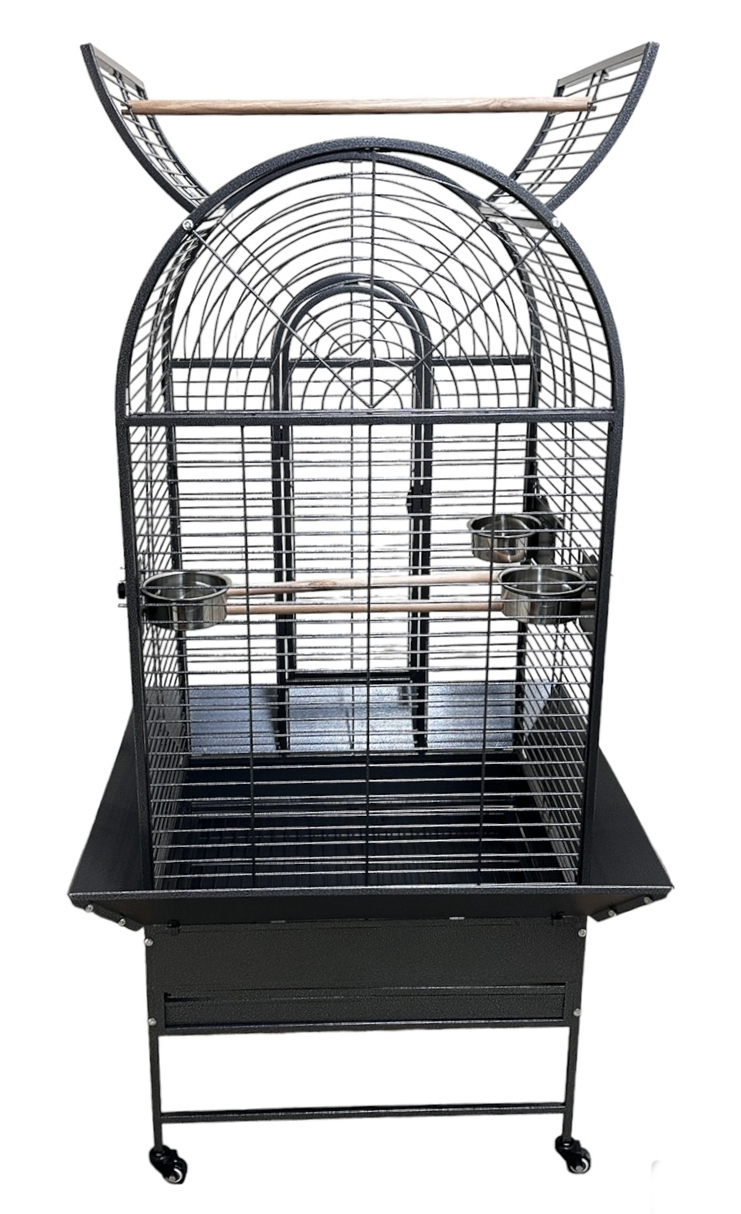 Wundapets Canterbury Parrot Cage Antique Black