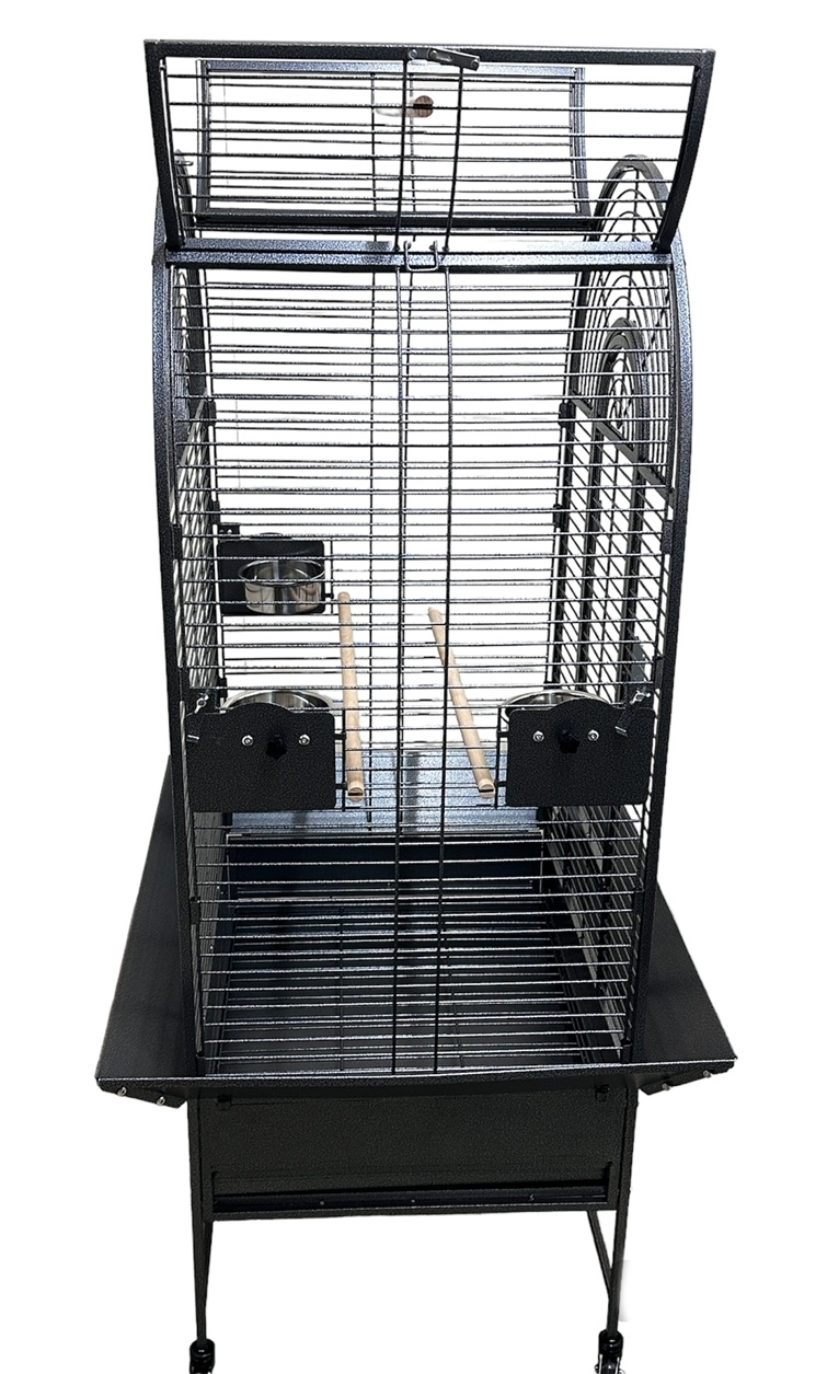 Wundapets Canterbury Parrot Cage Antique Black