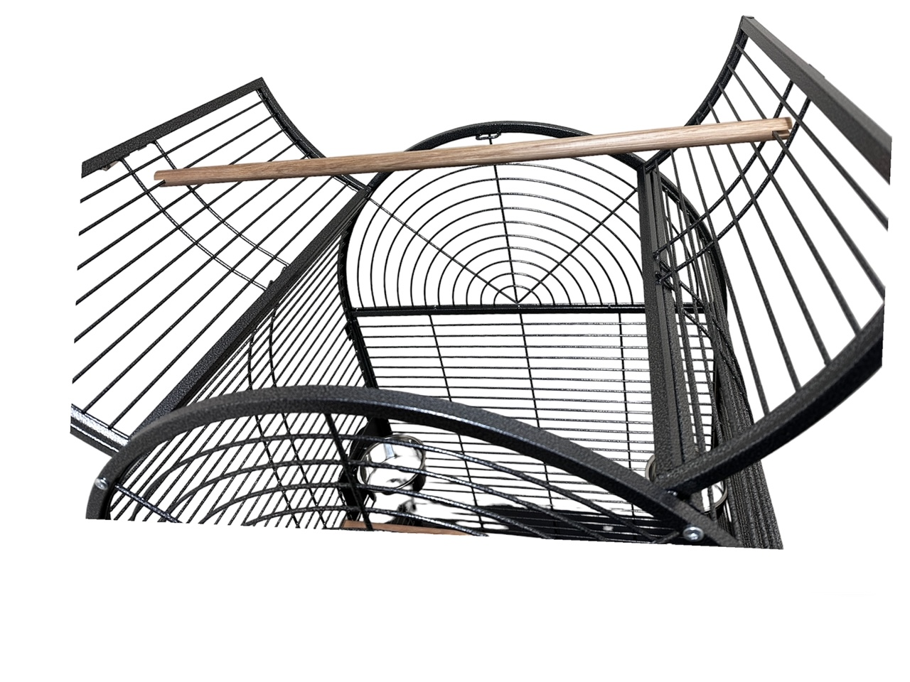 Wundapets Canterbury Parrot Cage Antique Black