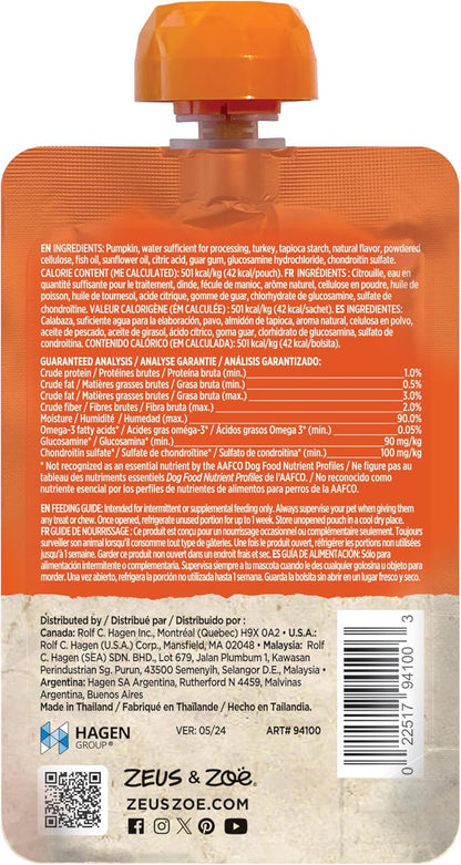 Zoe Licky Snack Pumpkin & Turkey 85g