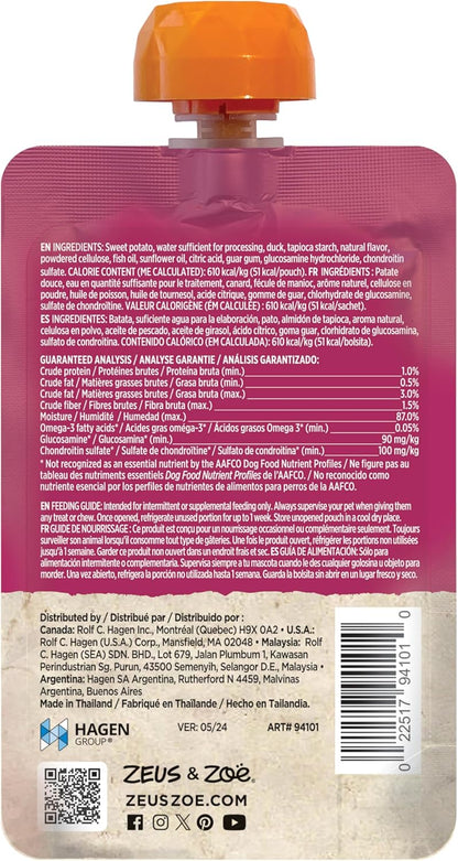 Zoe Licky Snack Sweet Potato With Duck 85g