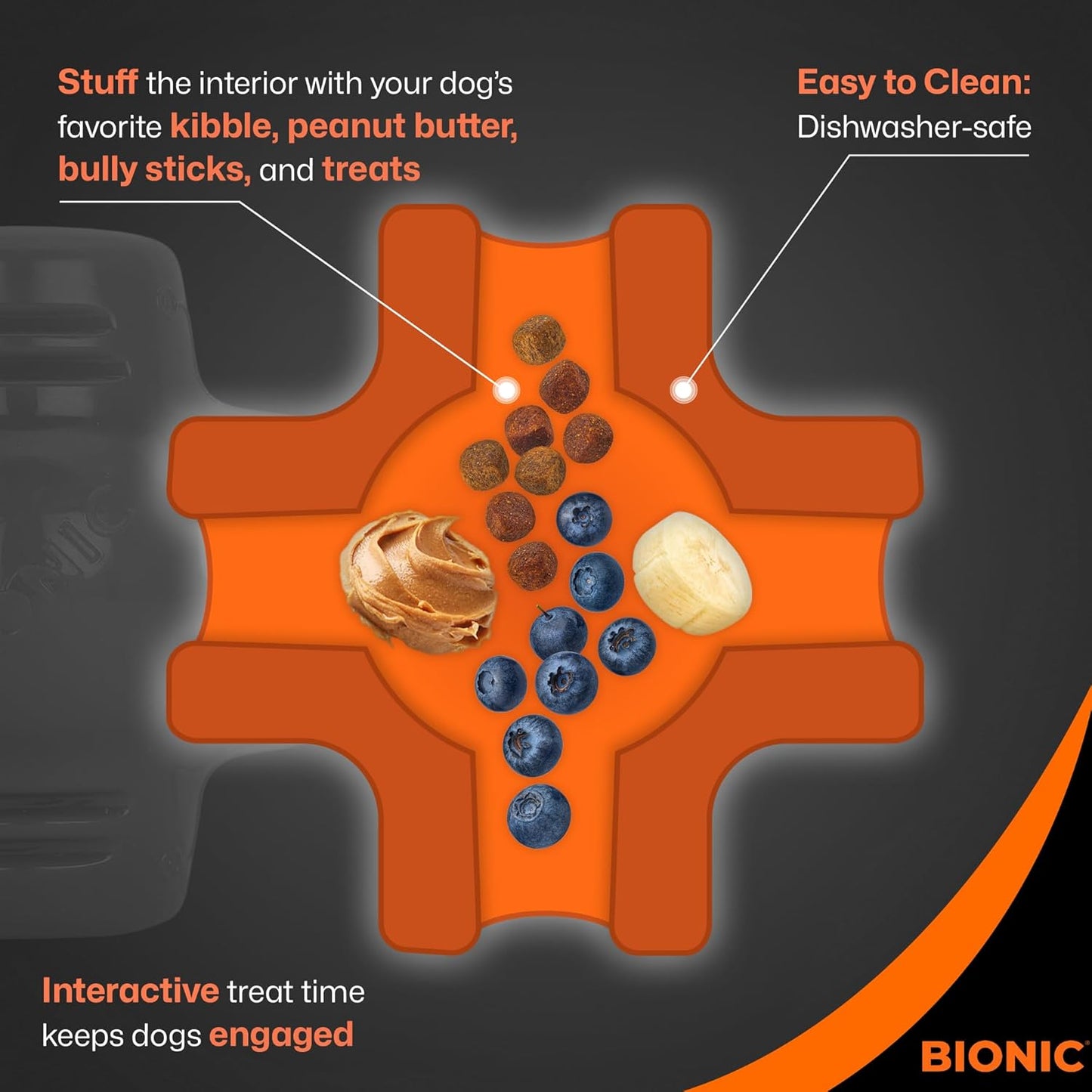 Bionic Treat Star 12.4cm